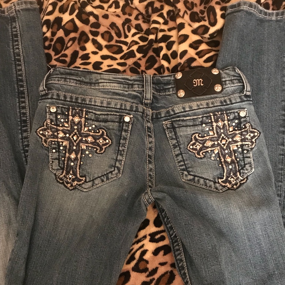 Miss me bling cross jeans size 28 final markdown